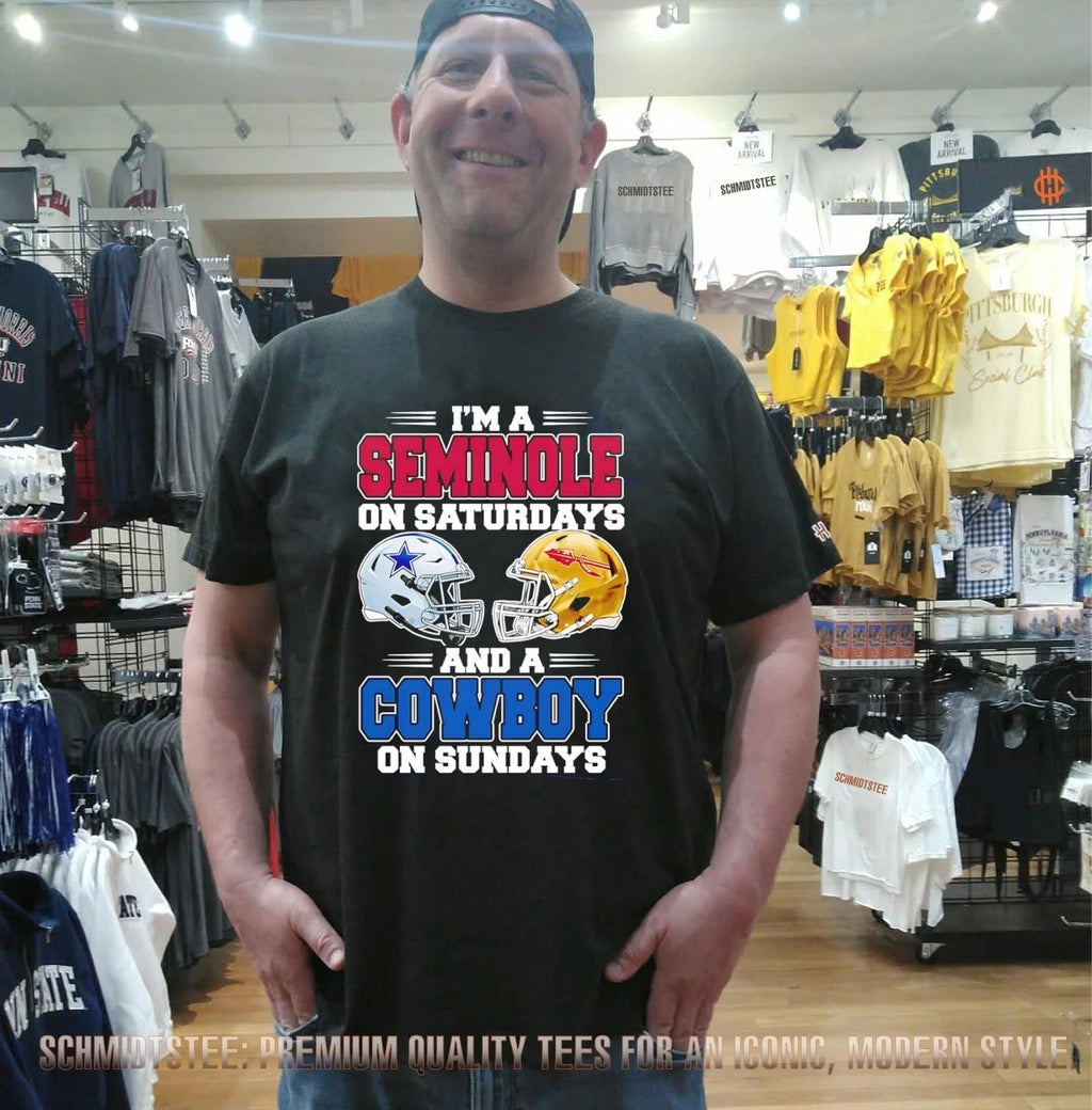 I’m a Seminole on Saturdays and a Cowboy on Sundays shirt