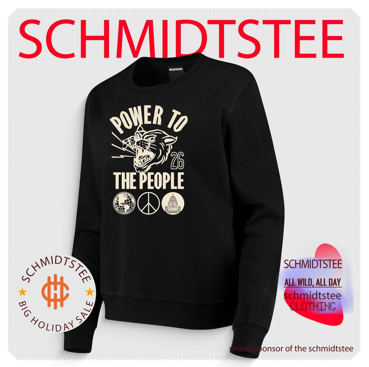 Festival Tiger Power To The People 2026 shirt