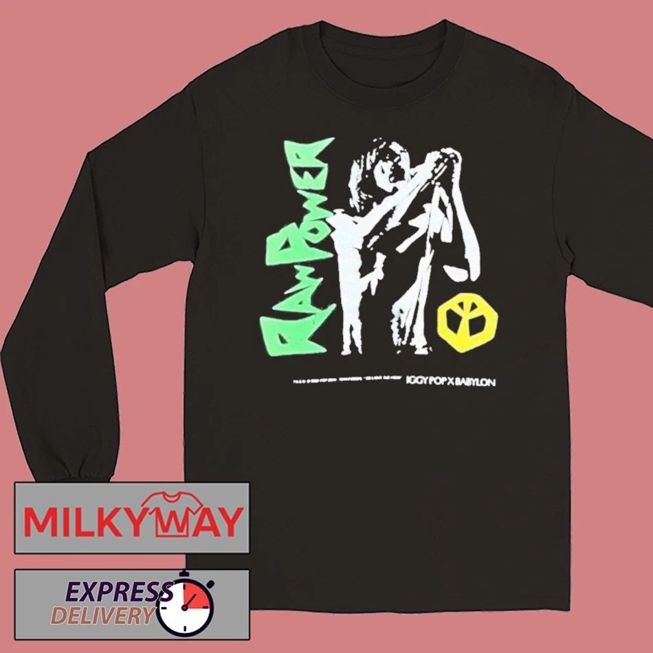 Iggy Pop x Babylon Coachella 2026 Shirt