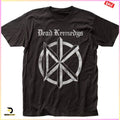Dead Kennedys Distressed Logo T Shirt Men’s Punk Rock Music Band Tee Black