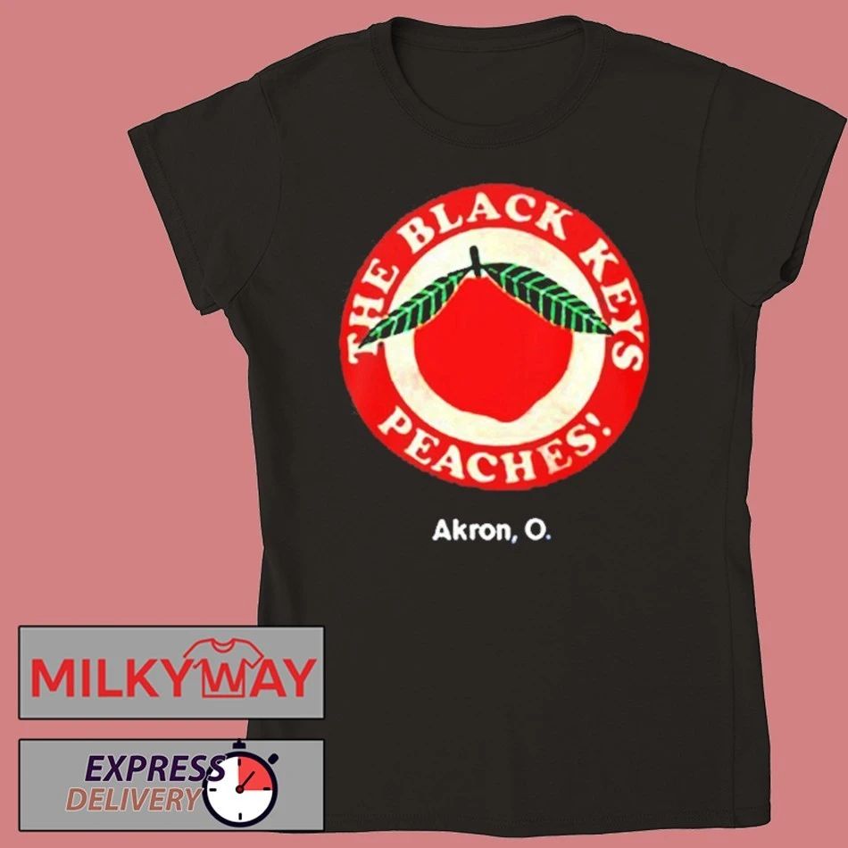 The Black Keys Peaches N Kream World Tour 2026 Painted Peach shirt