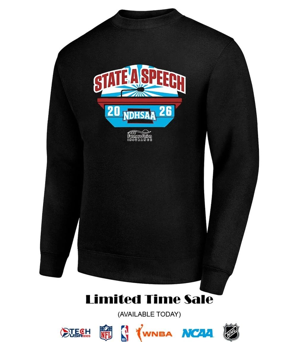 2026 NDHSAA Class A Speech State Tournament shirt