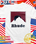 Rhude mountain and moon logo shirt
