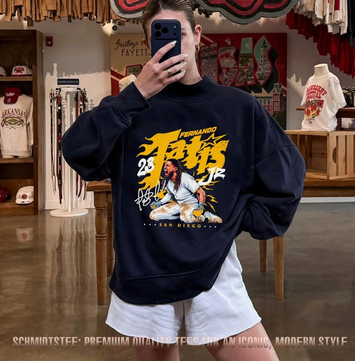 Fernando Tatis Jr San Diego Padres Scream Slide Signature shirt