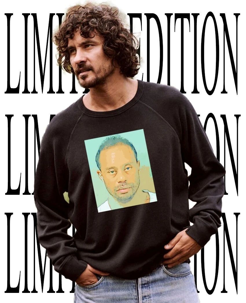 Tiger Woods Mugshot Stylized Golf shirt
