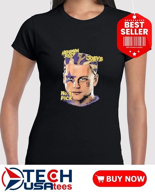 Heisman 2019 JoeyB no.1 pick shirt