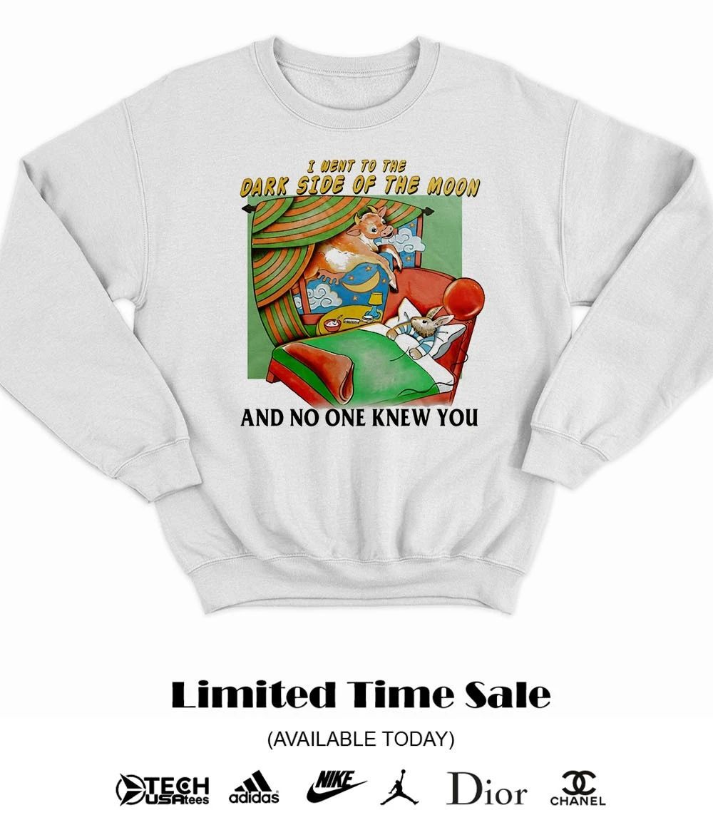 I went to the Dark Side of the Moon and no one knew you shirt