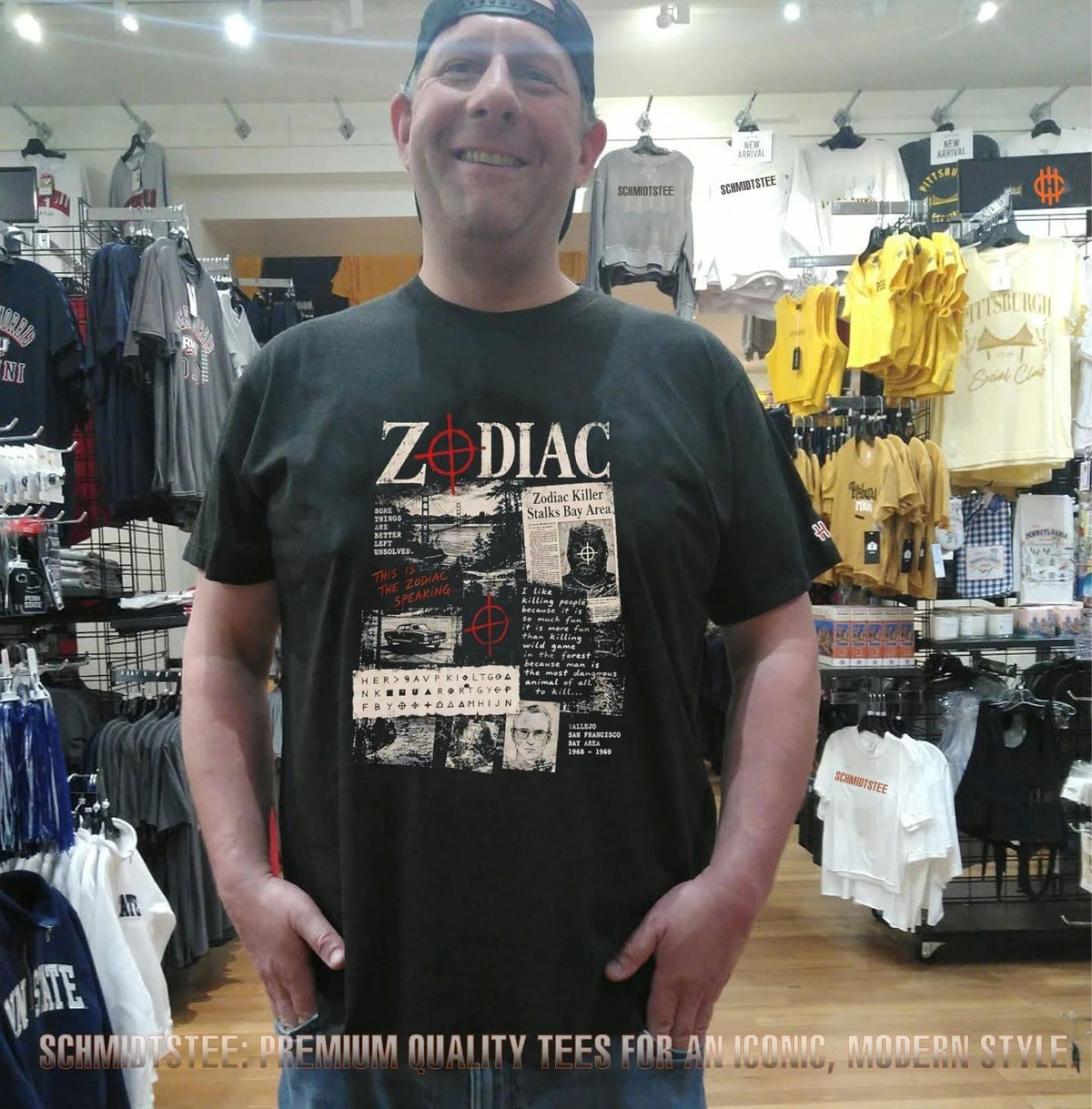 Zodiac Killer Unsolved Cipher San Francisco Bay Area shirt