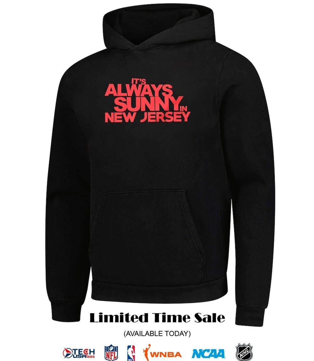 New Jersey Devils it’s always sunny in New Jersey shirt