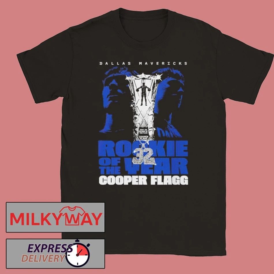 Cooper Flagg Dallas Mavericks Rookies Of The Year Chain shirt