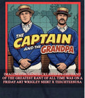 The Captain and The Grandpa Chicago Cubs shirt