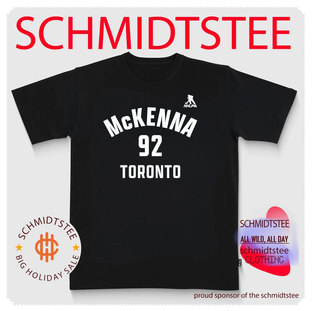 Gavin McKenna Toronto Maple Leafs no 92 Name & Number shirt