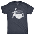 Mens Funny T Shirts Not A Creature Was Stirring Sarcastic Graphic Novelty Tee