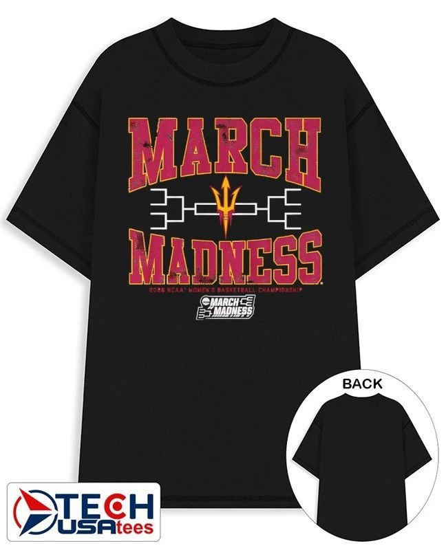 Arizona State Sun Devils March Madness 2026 NCAA Women’s Basketball Championship shirt