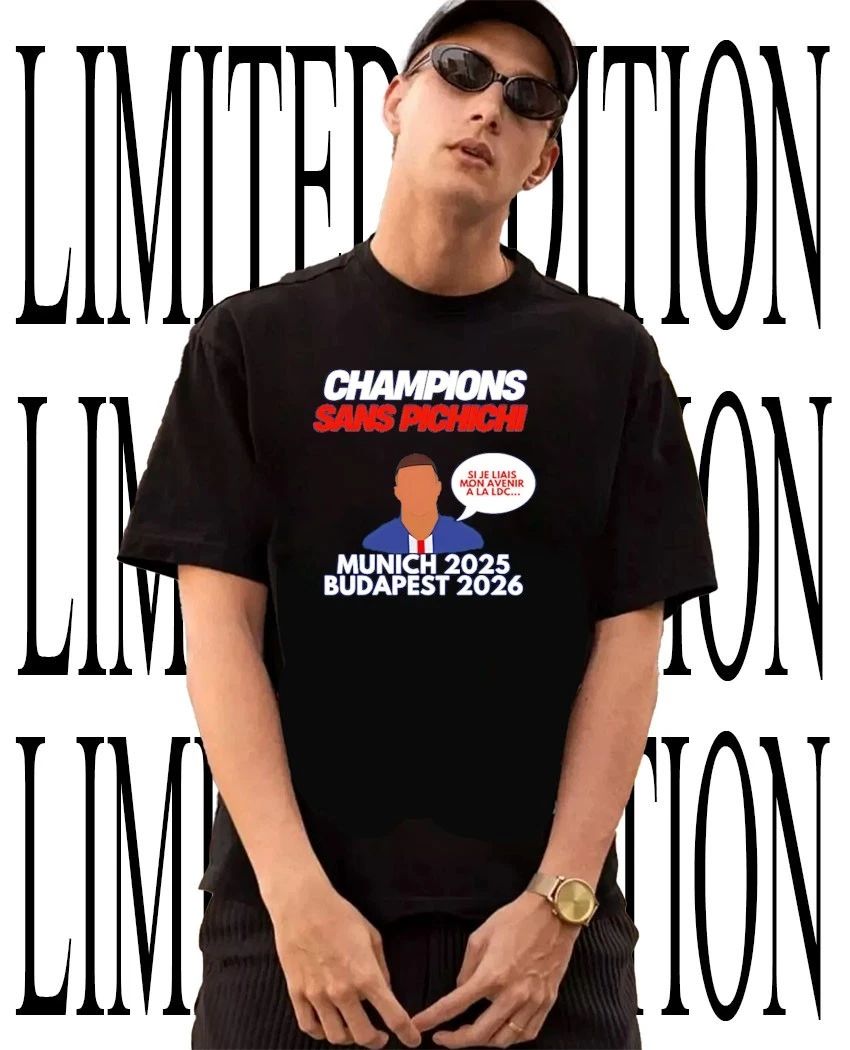 Kylian Mbappe Champions Sans Pichichi Munich 2026 Budapest 2026 shirt