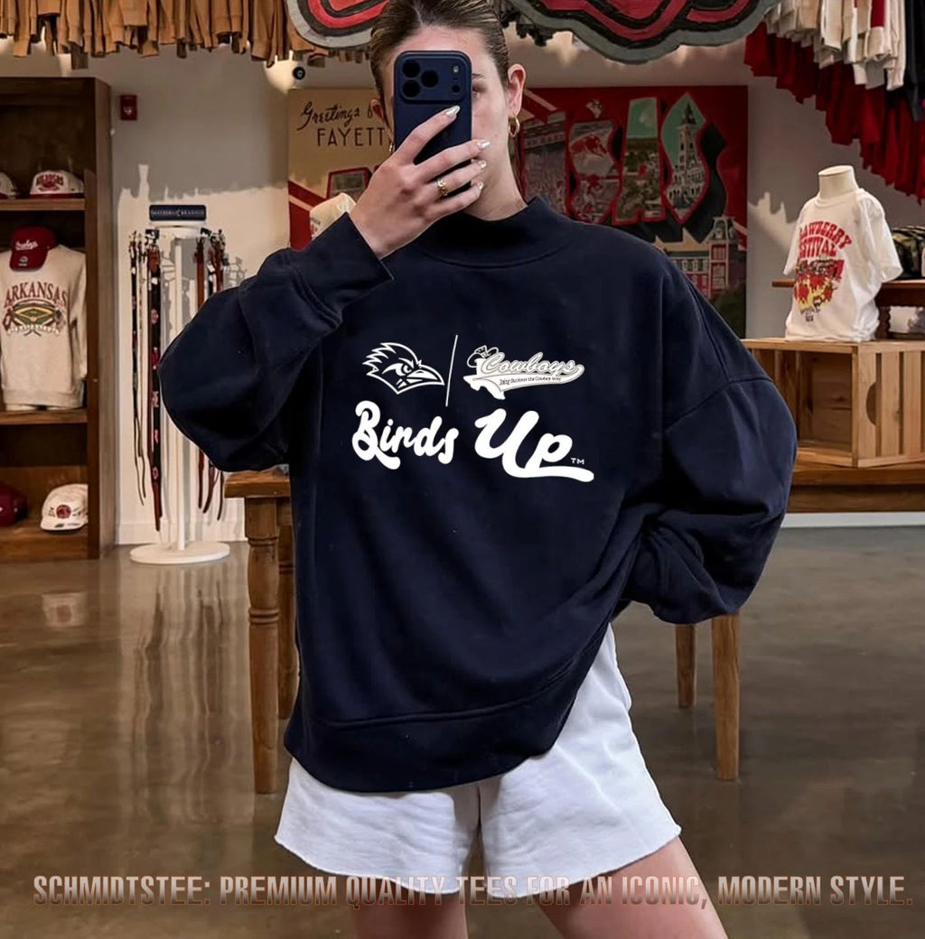 UTSA x Cowboys AC San Antonio Birds Up shirt