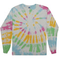 Yosemite Tie Dye T-Shirt Multi-Color Long Sleeve Adult & Kids Cotton