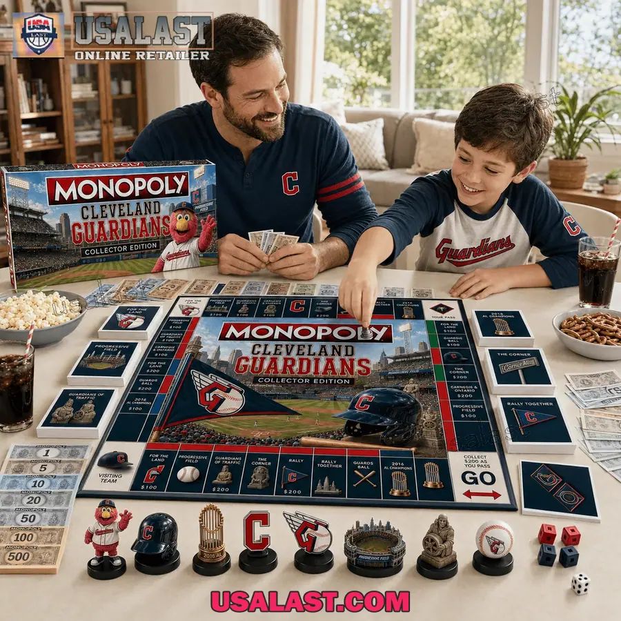 Cleveland Guardians Collector Edition Monopoly Board Game 2026