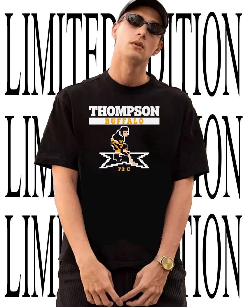 Tage Thompson Buffalo Sabres Hockey 72C retro shirt