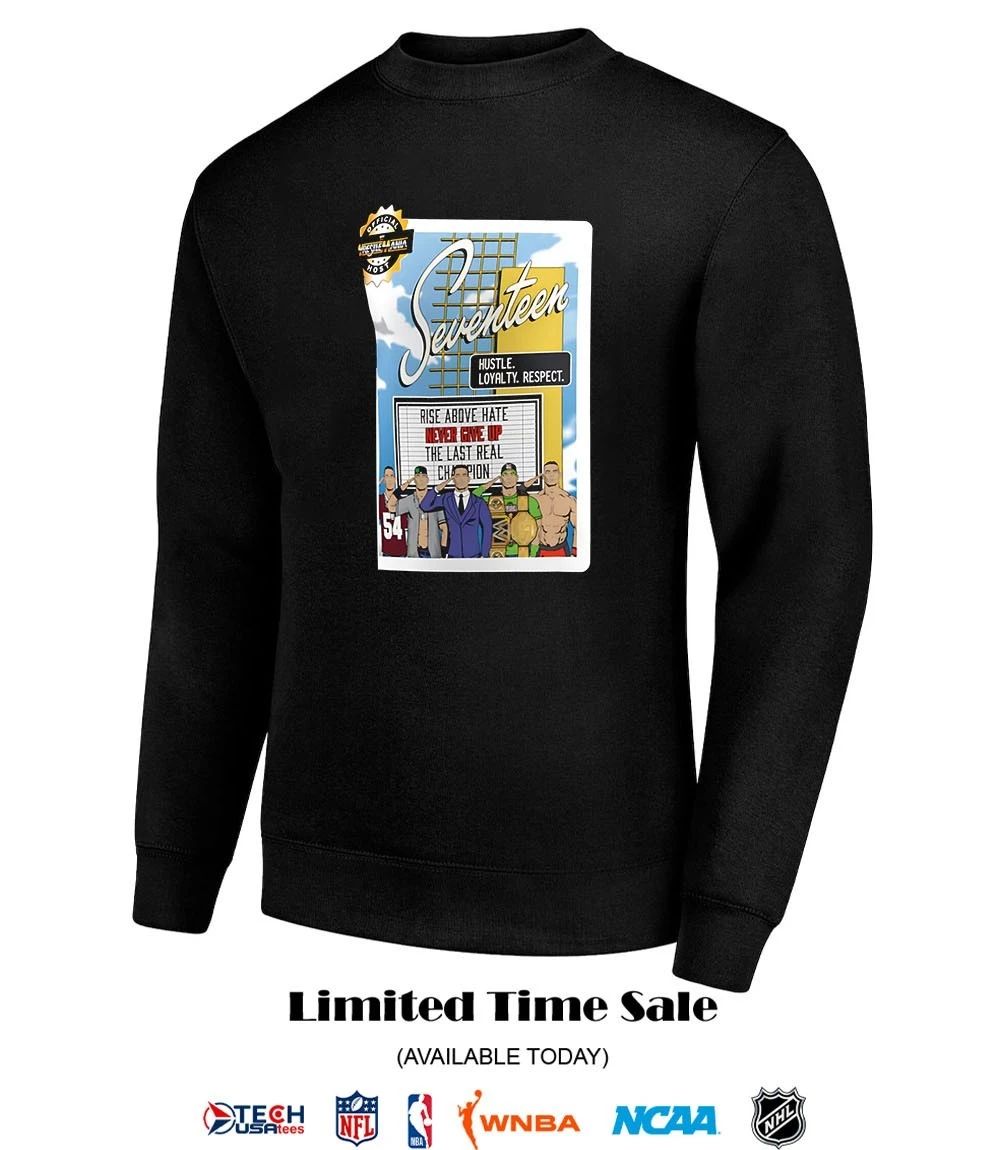 WrestleMania 42 Seventeen John Cena Official Host shirt