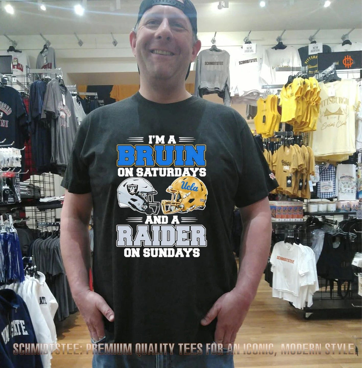 I’m a Bruin on Saturdays and a Raider on Sundays shirt