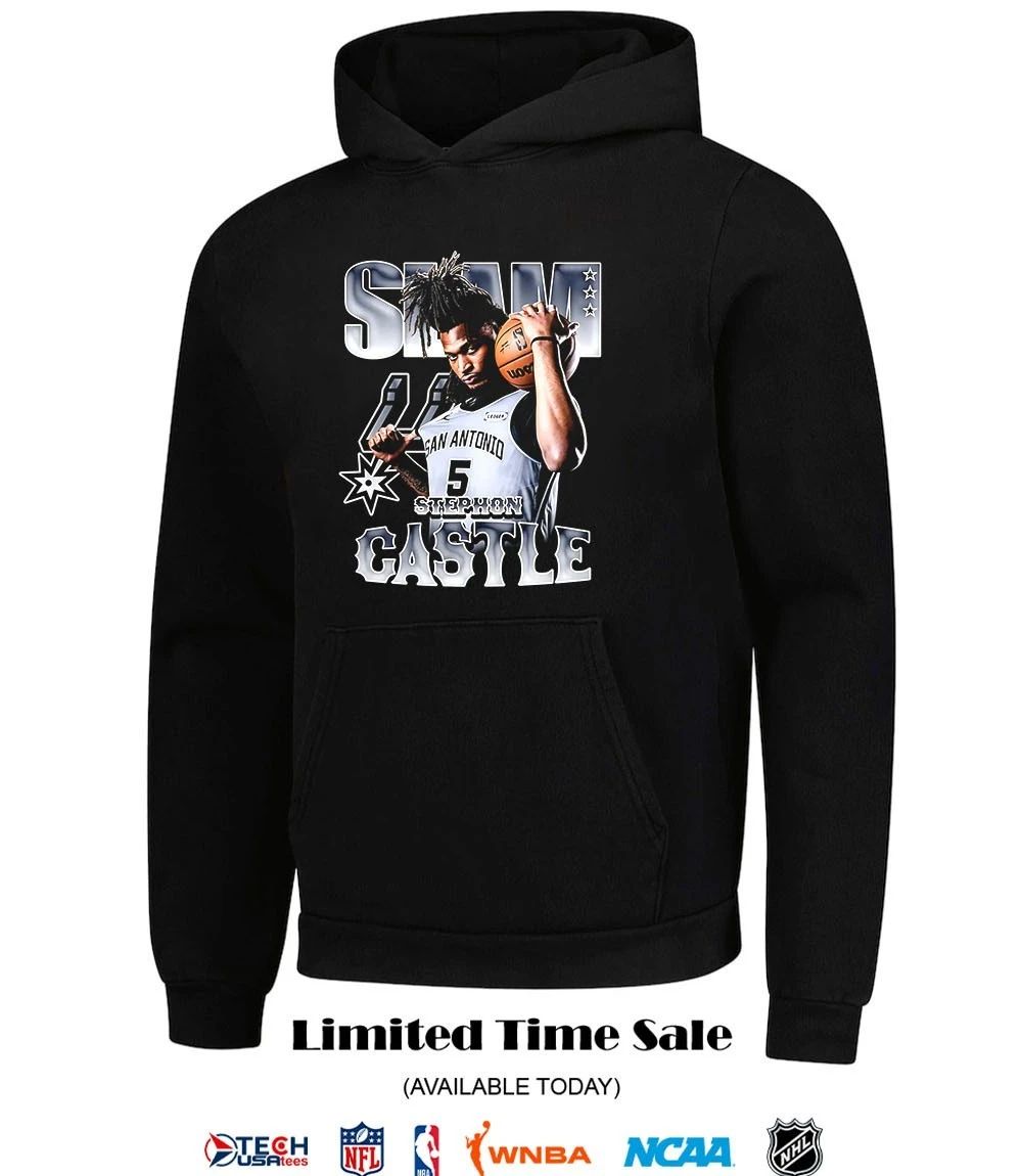 SLAM Stephon Castle San Antonio Spurs shirt