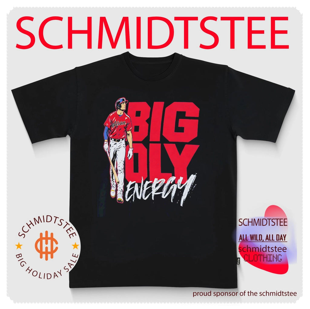 Matt Olson Atlanta Braves Big Oly Energy 41-hr Power shirt