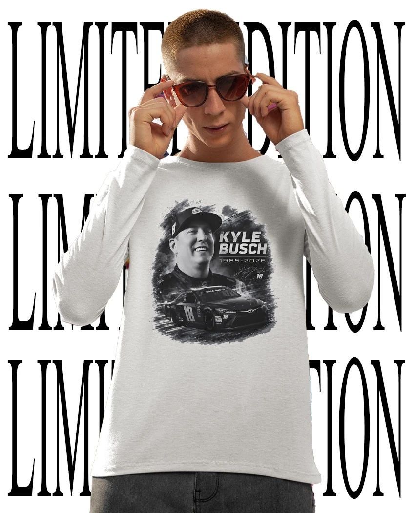 Kyle Busch 18 1985-2026 NASCAR Grunge shirt