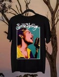 Billie Holiday Singer Gift For Fan Black All Size Unisex T-Shirt