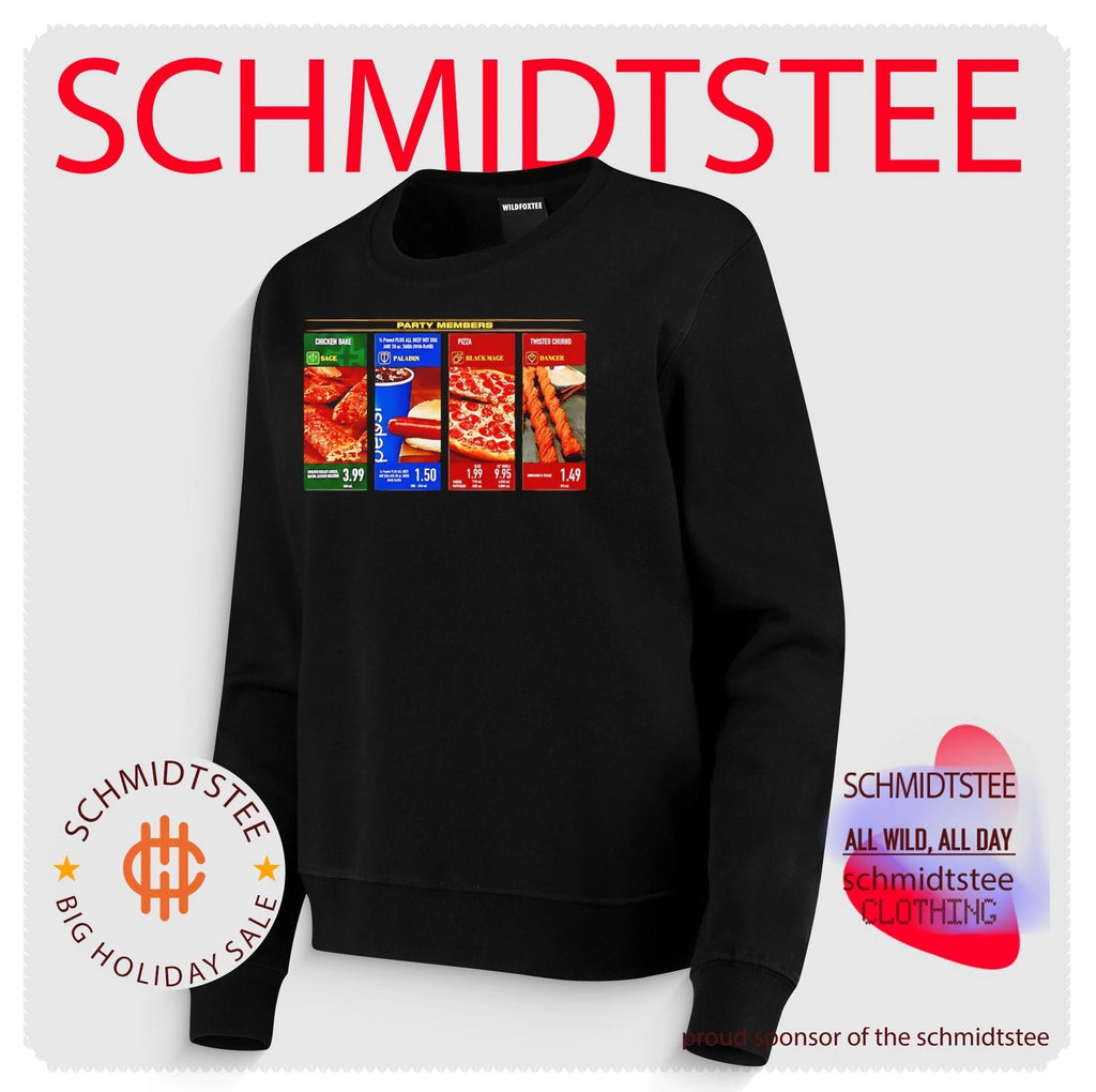 Party Members Menu Sage Paladin Black Mage and Dancer shirt