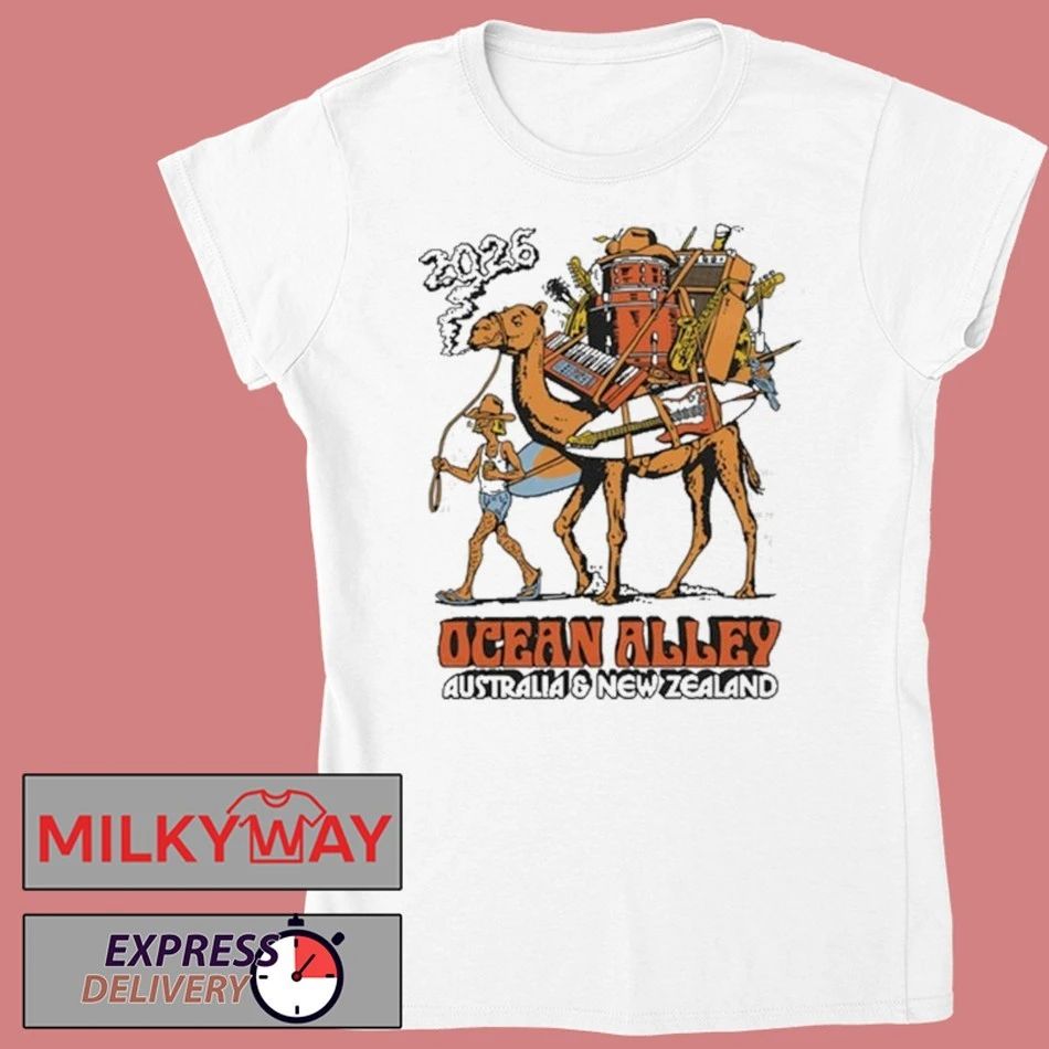 Ocean Alley 2026 Australia & New Zealand Tour shirt