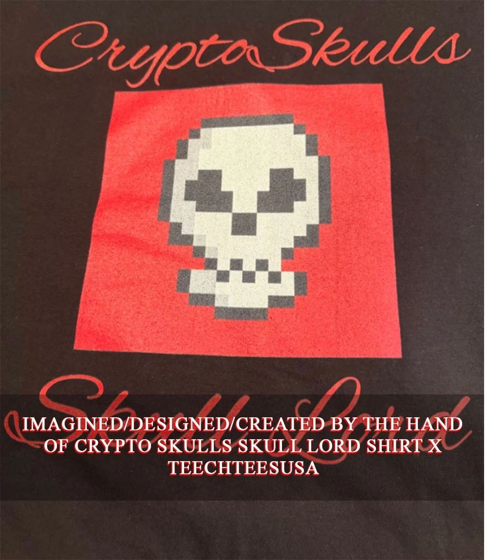 Crypto Skulls Skull Lord shirt