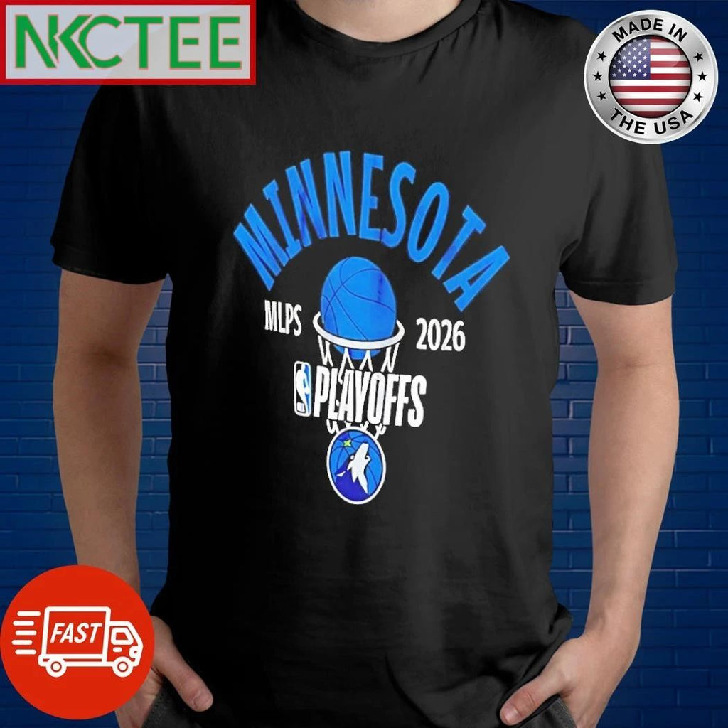 Minnesota Timberwolves Basketball 2026 Playoff Participant Stand Logo shirt