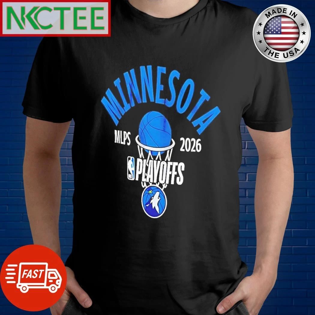 Minnesota Timberwolves Basketball 2026 Playoff Participant Stand Logo shirt