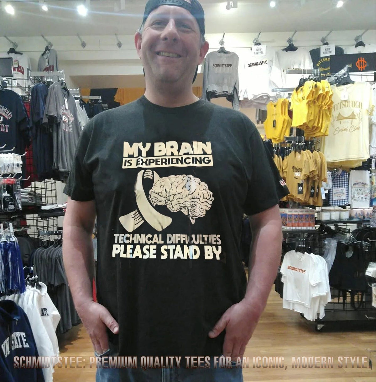 My Brain Is Experiencing Technical Difficulties Please Stand By shirt
