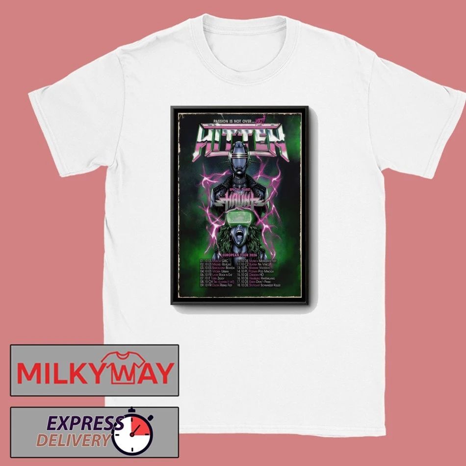 HITTEN European 2026 Shows Poster shirt