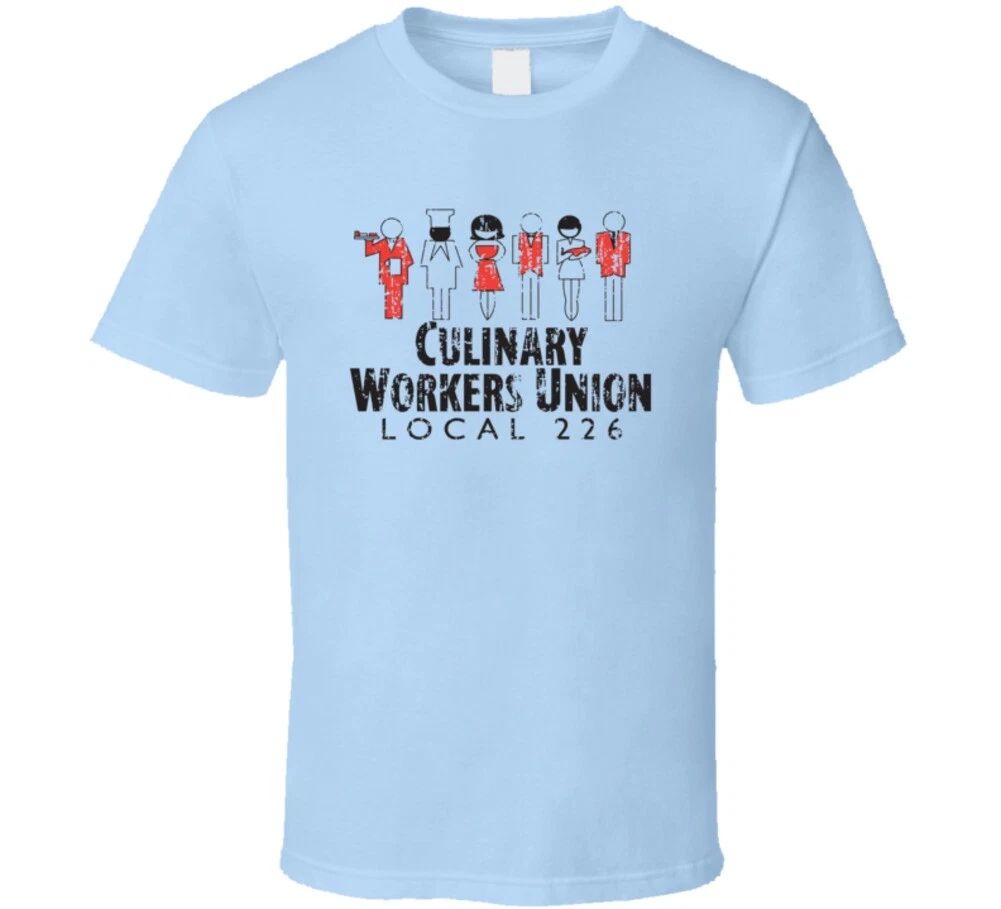 Culinary Workers Union US Trade Unions Trendy Worn Look T Shirt