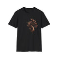 Red & Gold Dragon T-Shirt, Personalized gift,Vacation Shirt, Summer  T-Shirt