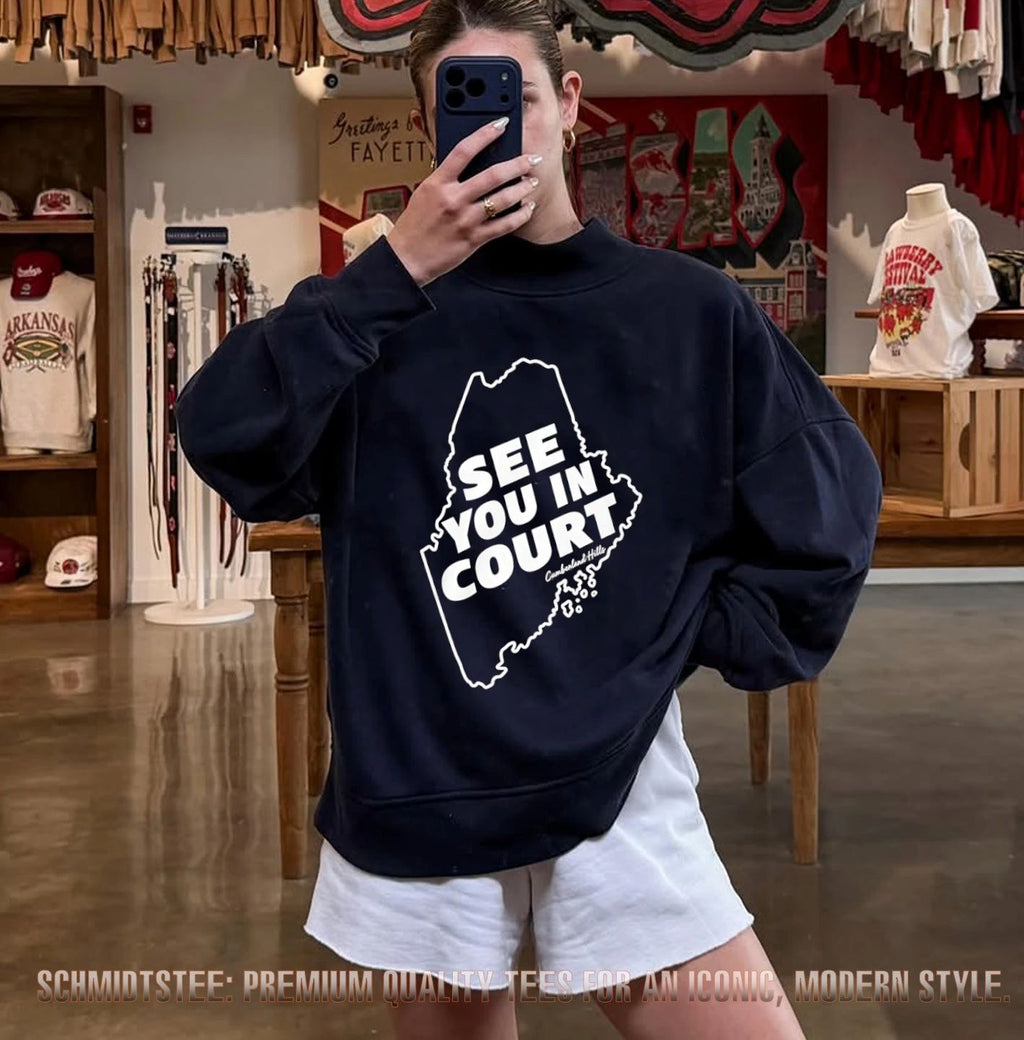 See You In Court Cumberland Hills state shirt