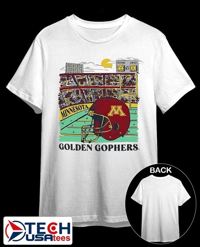 Minnesota Golden Gophers Hometown Stadium helmet shirt
