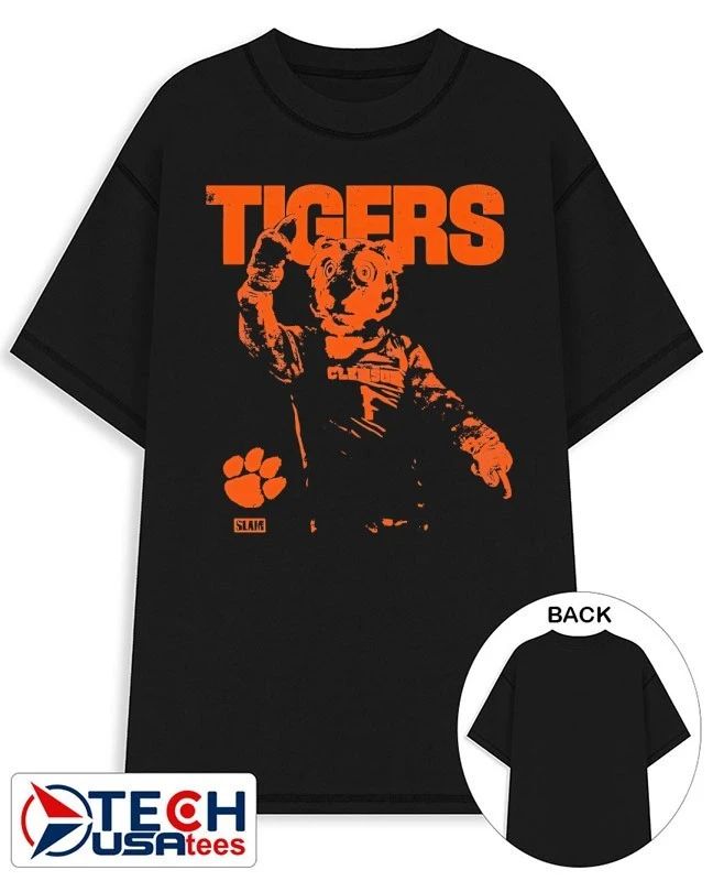 Clemson Tigers mascot mode vintage shirt