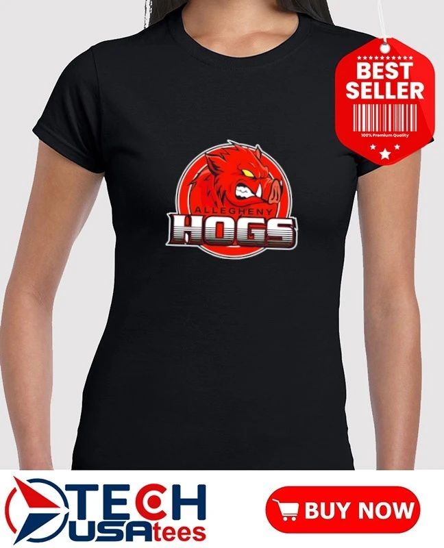 Allegheny Hogs logo shirt