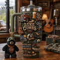 Luke Combs Embossed Green 40oz Tumbler