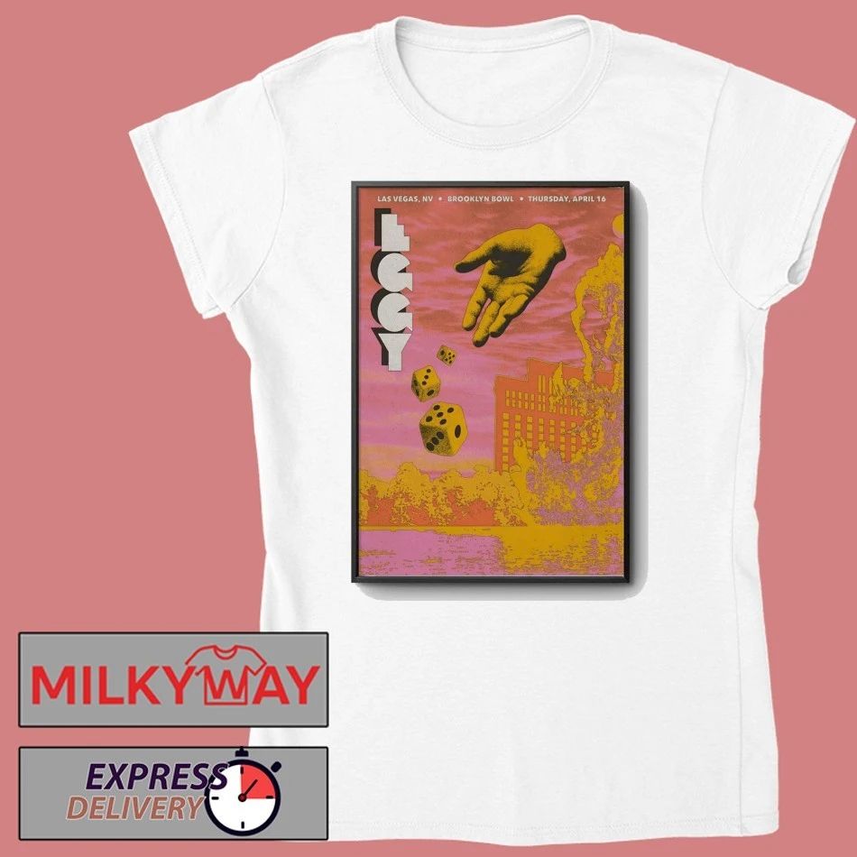 Eggy Apr 16 2026 Brooklyn Bowl Las Vegas Show Poster shirt