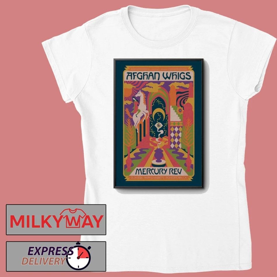 Afghan Whigs May 24 2026 Pappy-Harriet’s In Pioneertown CA Poster shirt