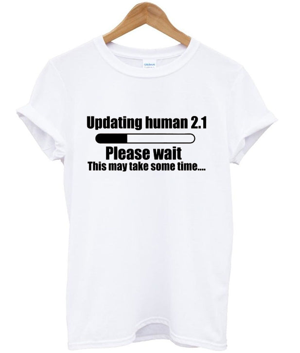 updating human 2.1 t-shirt Hoodie, Sweatshirt | PureTeeCo.com