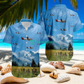 US Navy VT-31 Wise Owls Beechcraft T-44C Pegasus Tropical Hawaiian Shirt The Best Summer