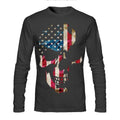 USA Skull Black T-Shirt Hoodie, Sweatshirt | PureTeeCo.com