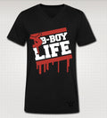 V-Neck B-Boy Life T-Shirts, Hoodie, Sweatshirt | PureTeeCo.com