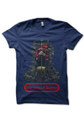 Throne Of Games Navy Blue Tee Hoodie, Sweatshirt | PureTeeCo.com